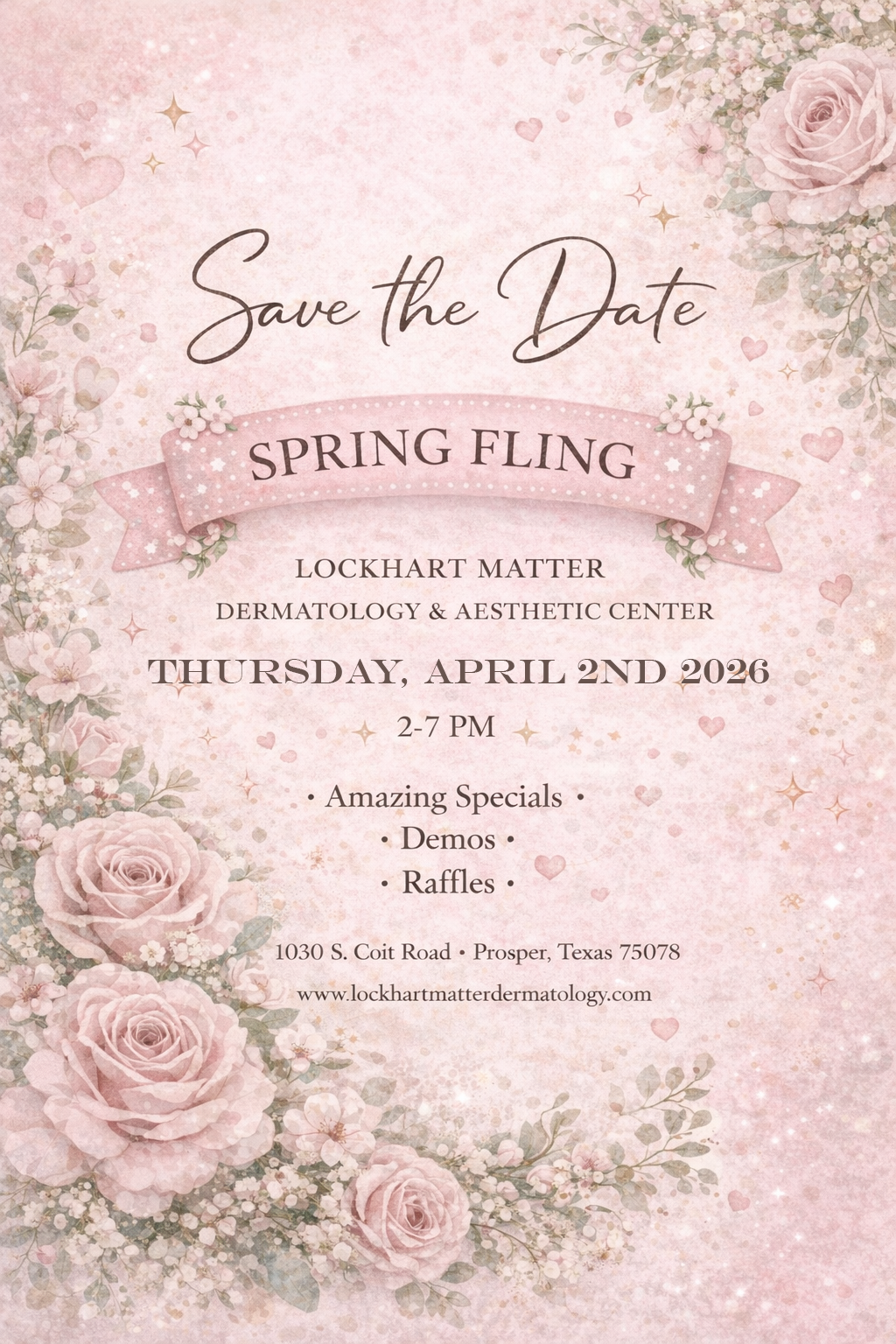 Spring Fling Flyer